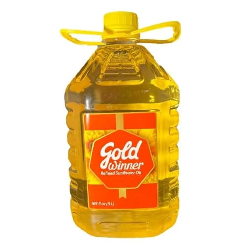 Gold Winner Sunflower Oil - 5 Litre image